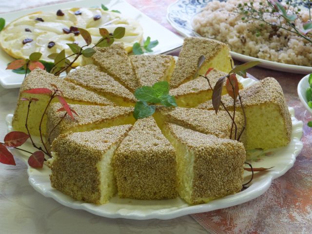 ごまケーキ しばのキッチン